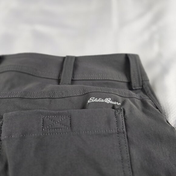 Eddie Bauer Pants Mens Gray First Ascent Hiking Outdoors Durable 38X30 Nylon - Picture 5 of 11